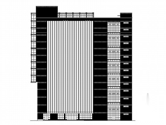 [贵州]市级医科高等院校图书馆设计施工图（市级设计院）