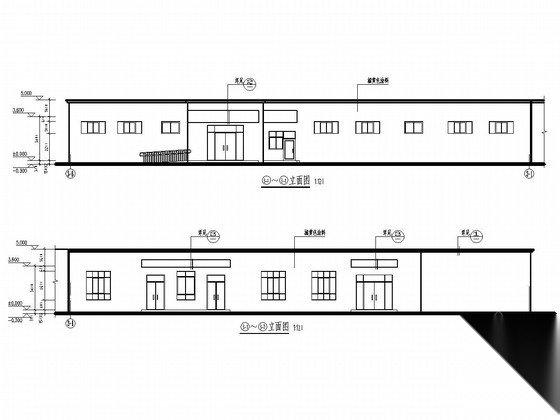 砖混结构校园幼儿园结构施工图（含建筑图）