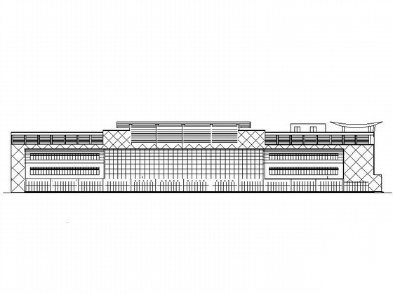 [菏泽]某四层大型超市建筑施工图