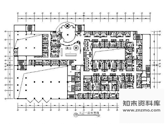 图块/节点某酒店KTV平面图4