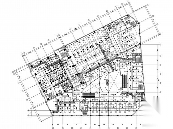 [上海]超高层商务办公楼空调通风全套施工图(著名设计院... 建筑暖通