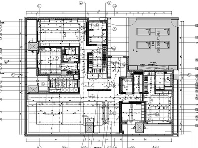 现代风格置地公寓样板间D户型效果图+施工图