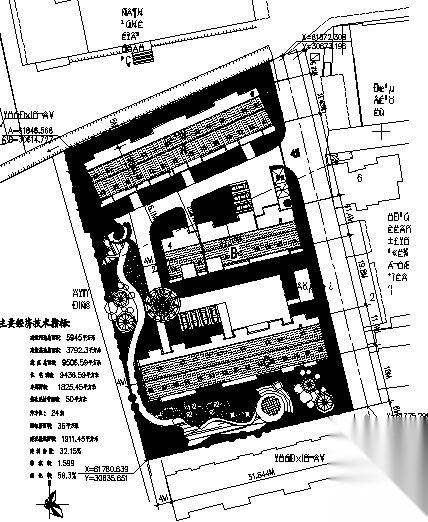 [墟沟]某居住小区六层住宅楼设计方案（三栋）