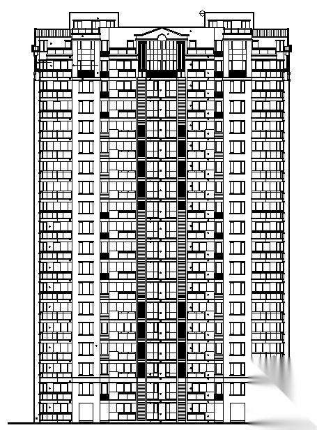 [合肥市]某十八层住宅建筑施工套图（带节能设计及说明）