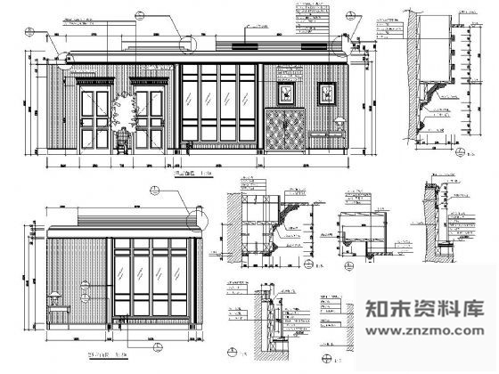 图块/节点欧式套房装饰详图