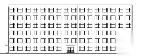 某财贸学院六层综合楼建筑施工图