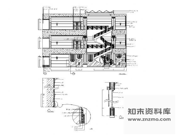 图块/节点酒店大堂装饰详图Ⅲ