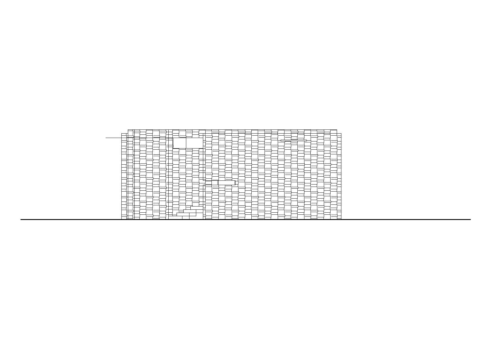 特色建筑小品带厕所功能建筑施工图