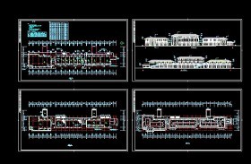 某商业街设计CAD建筑施工图纸