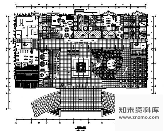 四星酒店的平面布置