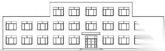 某公司三层办公楼建筑结构方案图