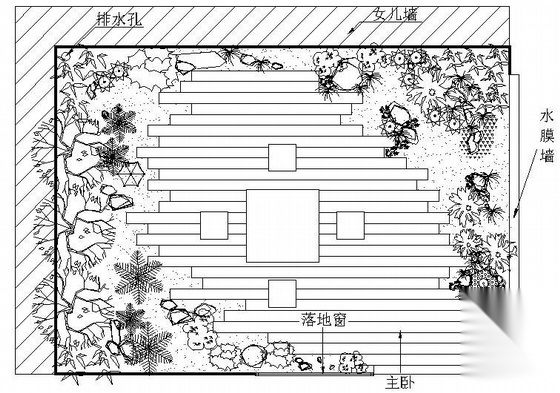 [重庆]某私家花园景观设计图