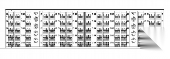 某五层民工宿舍楼建筑结构水电施工图