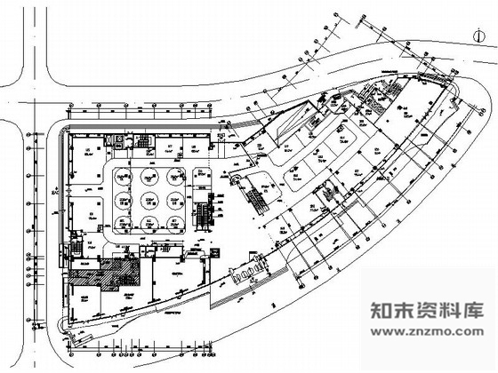 施工图昆山繁华商业区现代百货商场室内CAD装修图含效果