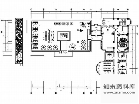 施工图某国际购物中心售楼处室内装修图含效果和实景