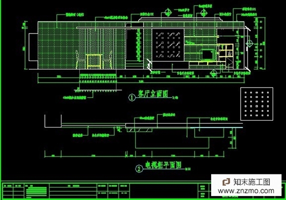 现代简约cad 平层