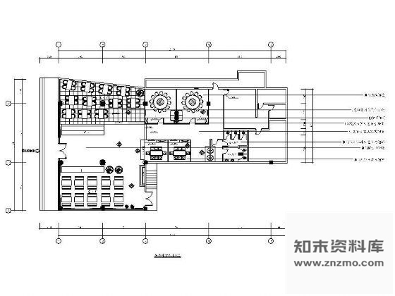 图块/节点某餐厅设计图