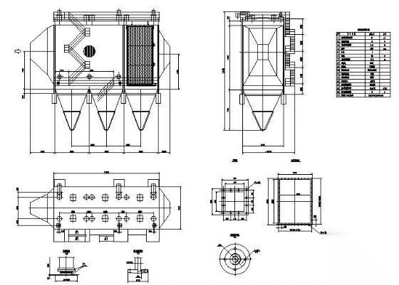 各种电除尘器大样图汇总
