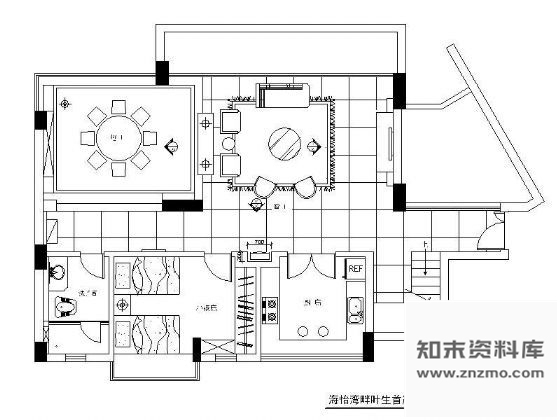 图块/节点别墅平面设计方案