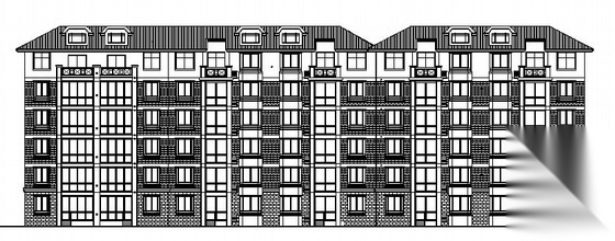 某六层住宅楼建筑施工图