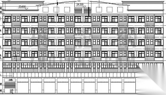 某宿舍楼建筑施工图（A）