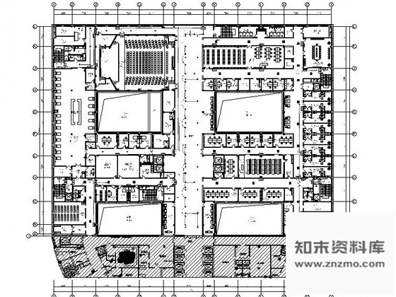 施工图沈阳3级甲等重点医院门诊楼室内设计CAD施工图