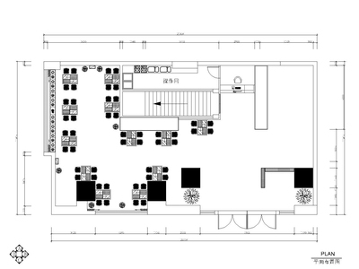 250㎡左右茶餐厅CAD施工图+3D模型+效果图