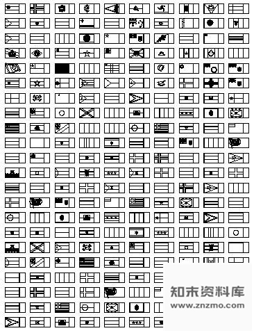 图块世界国旗 平面图块