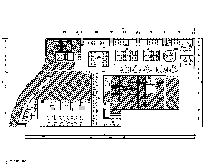 沙味传奇|中式餐饮空间改造设计施工图附效果图