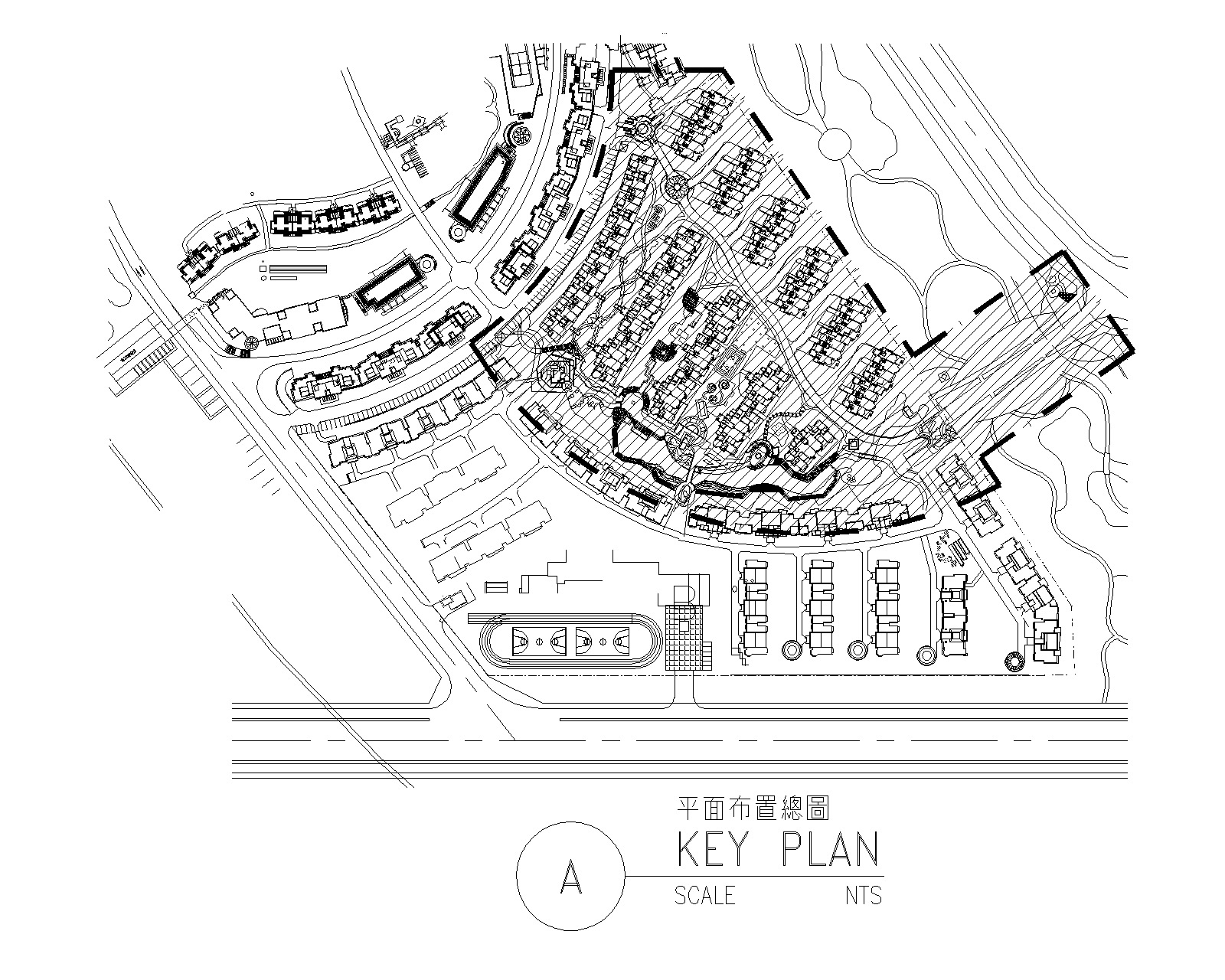 [四川]成都中海名城居住区景观CAD施工图