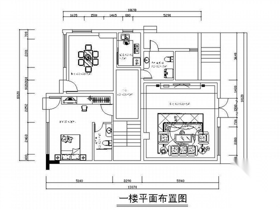 [北海]某度假村装修施工图