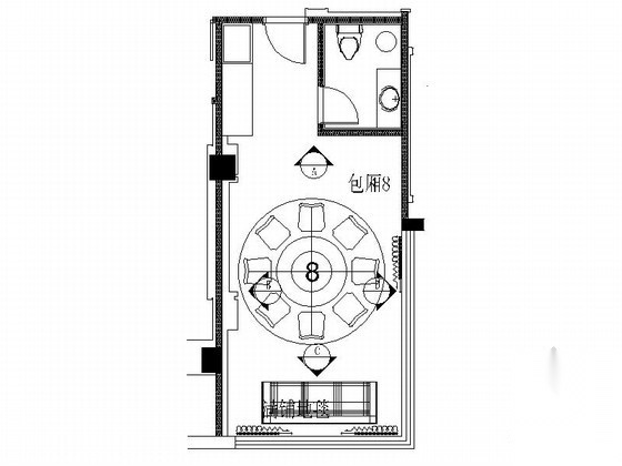 [上海]某奢华饭店包房8装修图