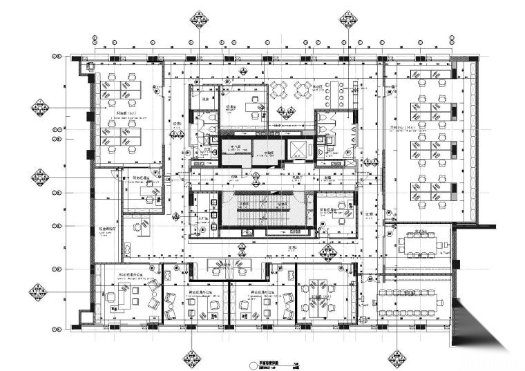 [上海]瑞辰国际中心及空中连廊施工图+效果