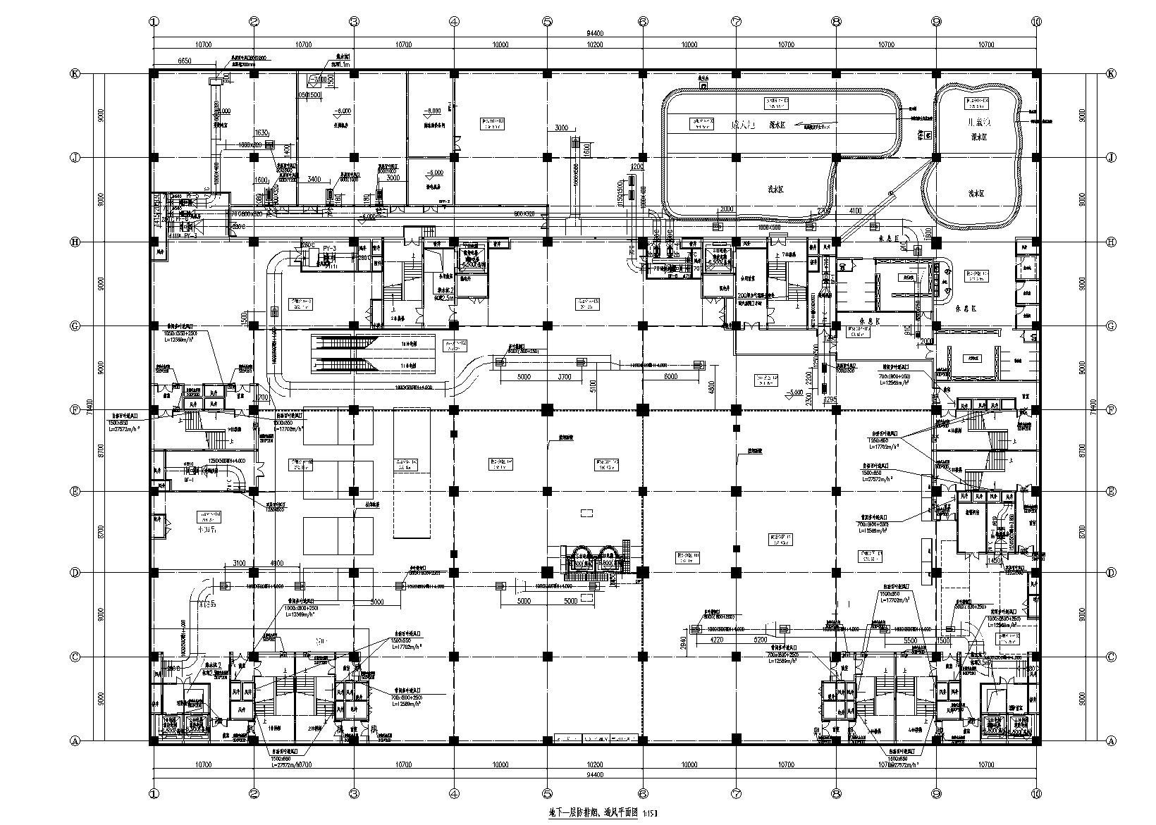 河北省某办公商业综合体暖通施工图 建筑暖通