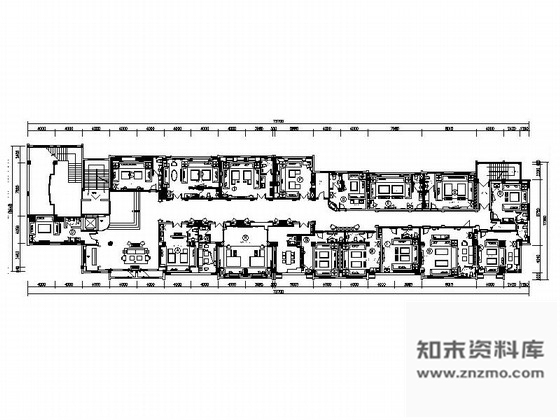 施工图无锡奢华宫殿夜总会室内装修图含效果