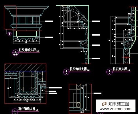 钱隆天下样板房施工图.(超详细) 平层