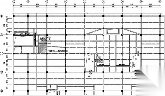 扶梯迁移结构加固施工图 抗震加固结构