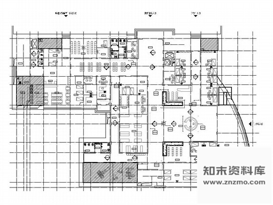 施工图湖南高新区五层现代卫生院室内设计装修施工图