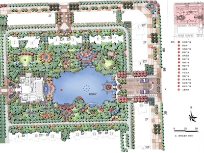 [合集]4套居住区景观设计方案（著名设计公司）