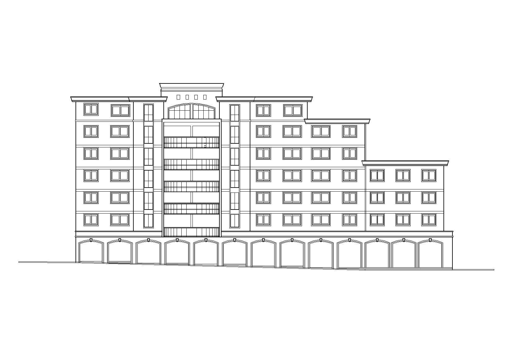 阳光城住宅区建筑设计施工图