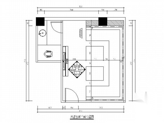 [厦门]现代高档KTV包厢室内装修施工图