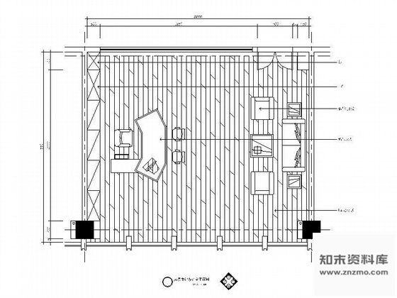 施工图书记办公室装修图