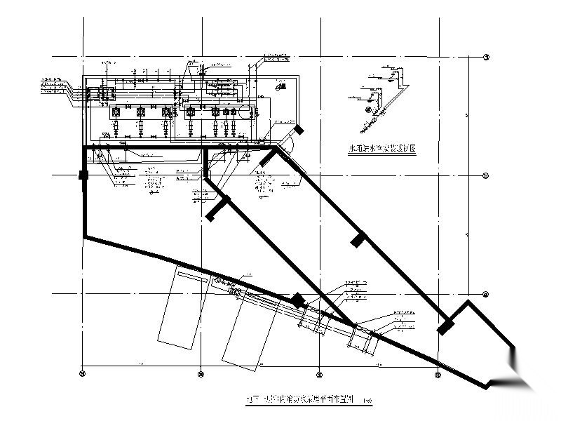 消防水泵房大样图CAD