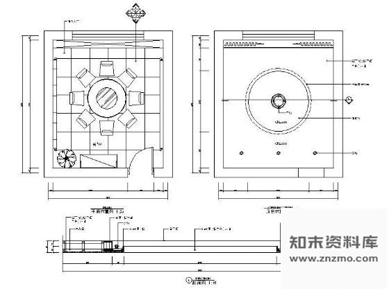 图块/节点小餐包顶面详图