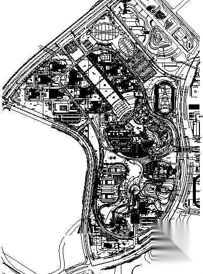 广州大学城二期绿化竣工图