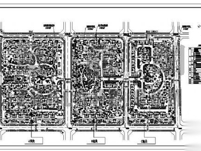 小区规划总图