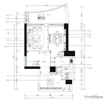 欧式金域蓝湾三层别墅CAD室内施工图及效果图下载