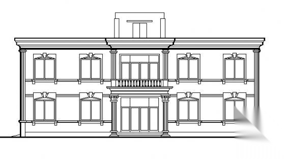 某二层办公楼建筑施工图