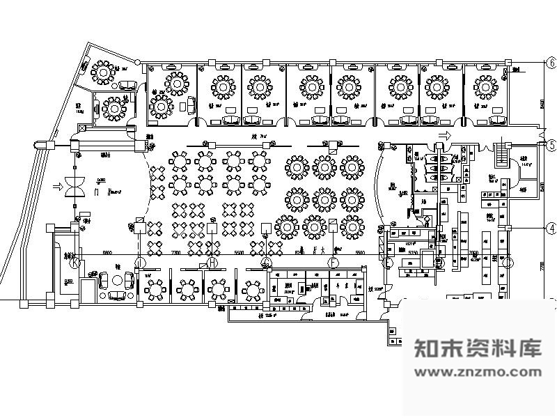 施工图上海某知名酒店施工图