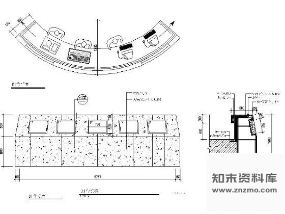 图块/节点DJ台详图 家具节点